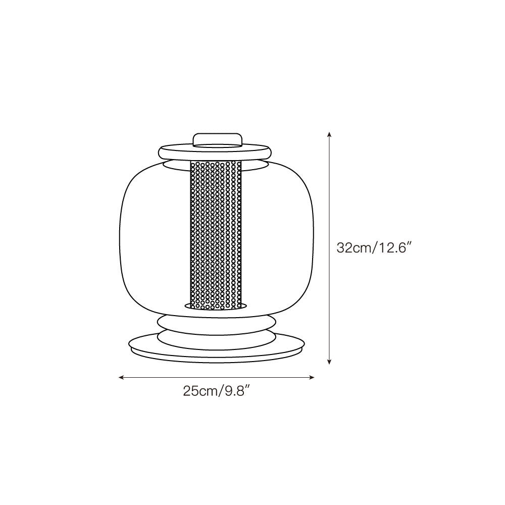 Iril-bordlampe