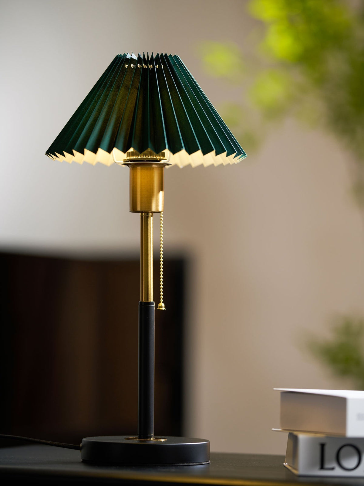 Candeeiro de mesa minimalista Mevzo em cerâmica