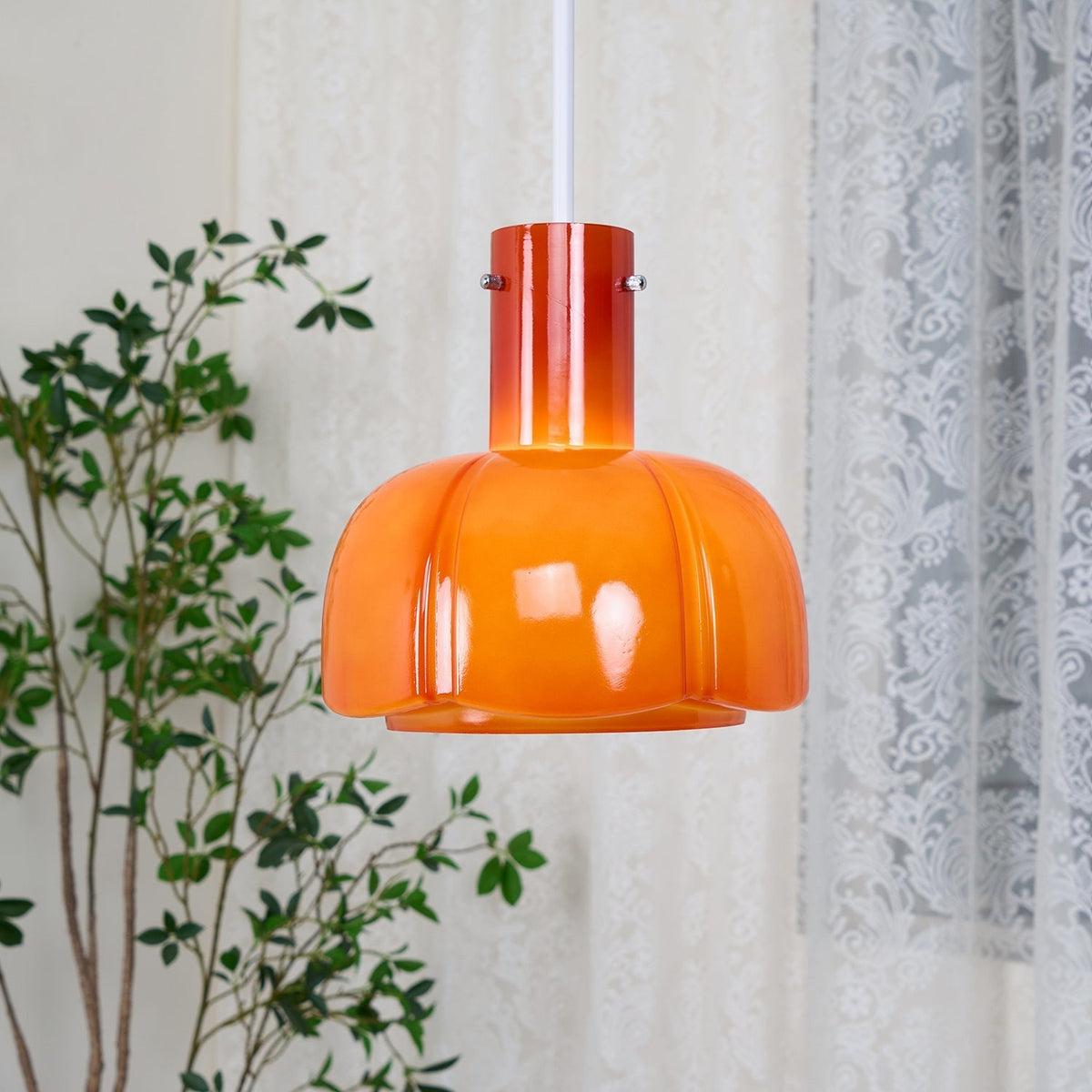 Zentara moderne pendellampe i glas