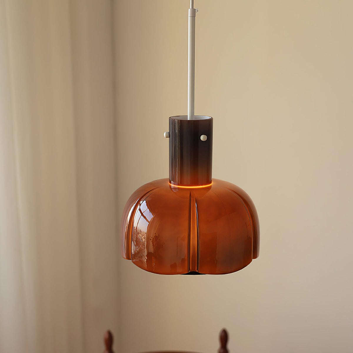 Zentara moderne pendellampe i glas