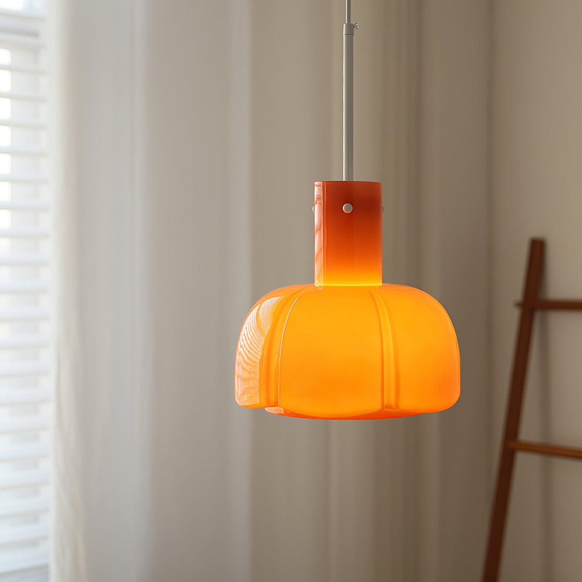 Zentara moderne pendellampe i glas