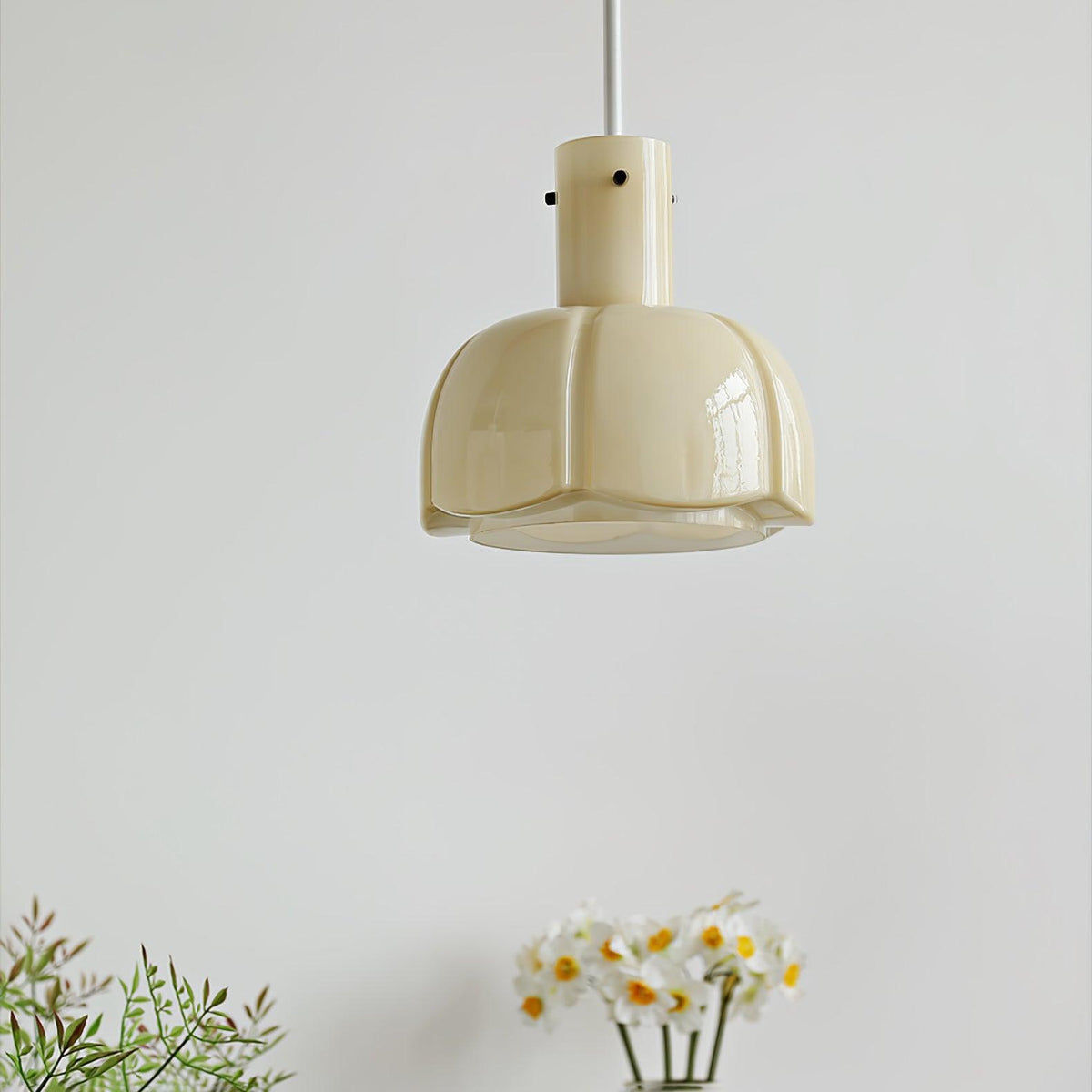 Zentara moderne pendellampe i glas