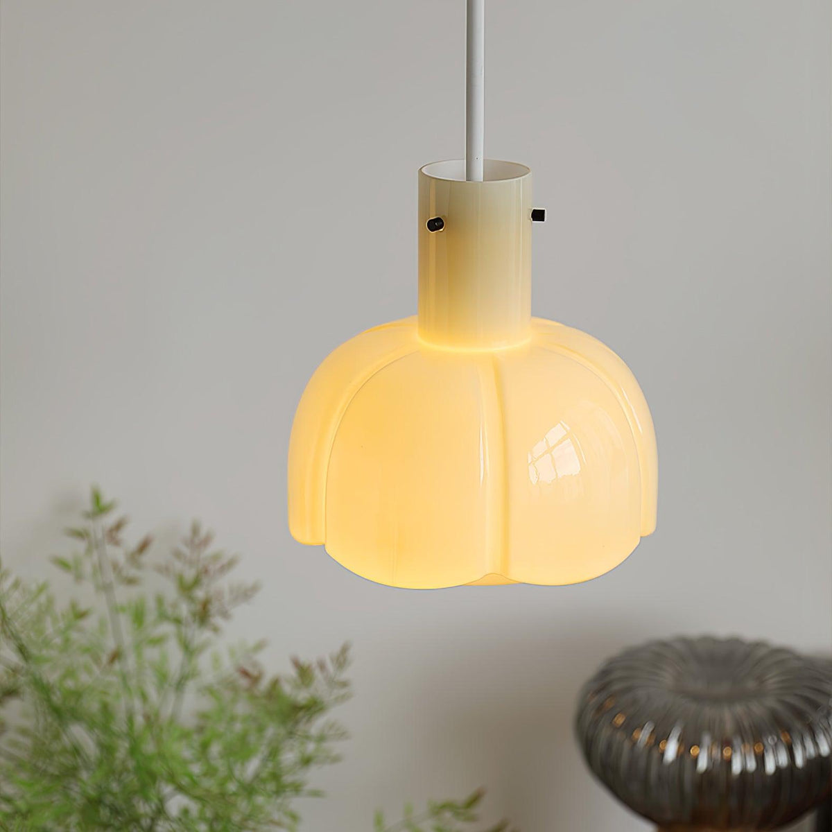 Zentara moderne pendellampe i glas