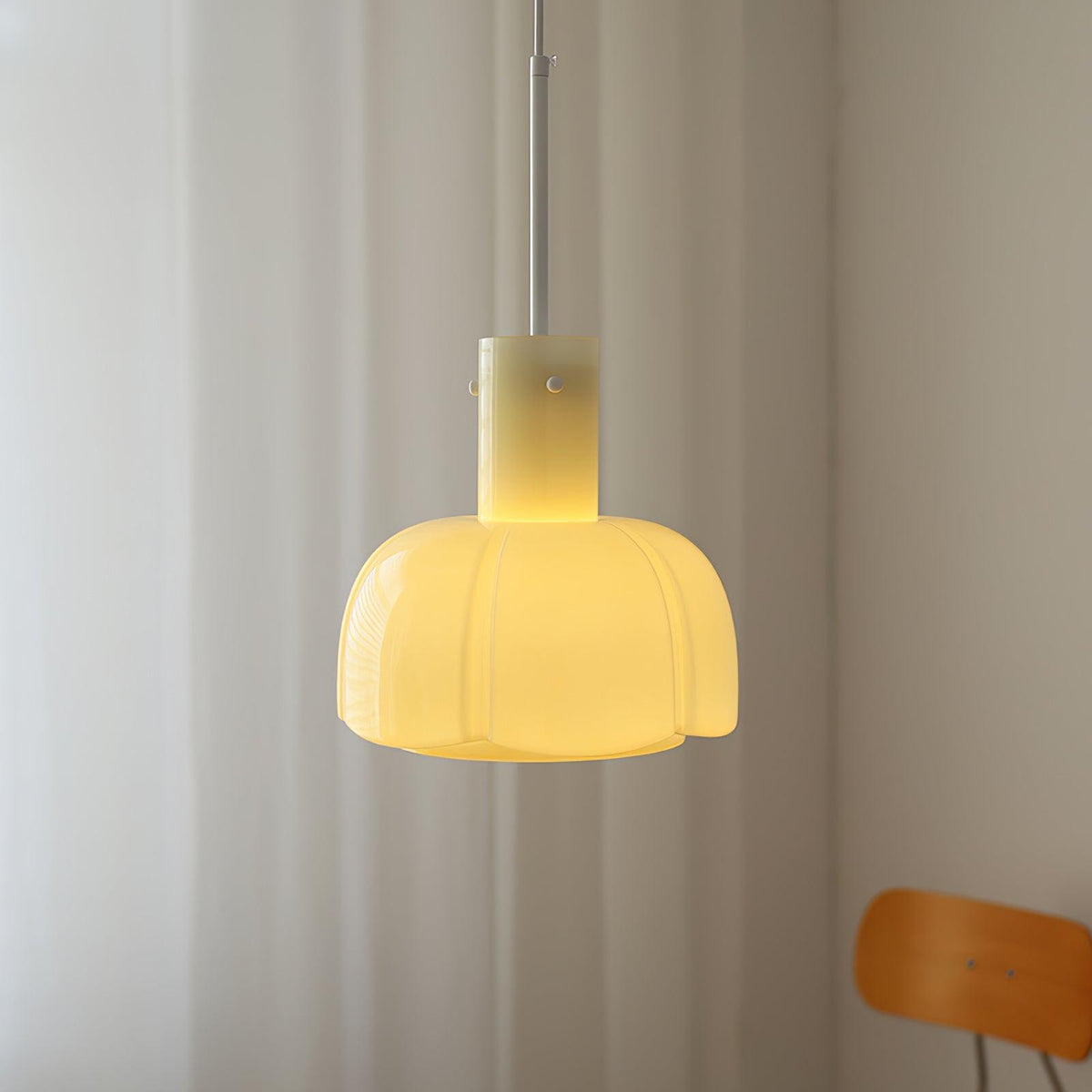Zentara moderne pendellampe i glas