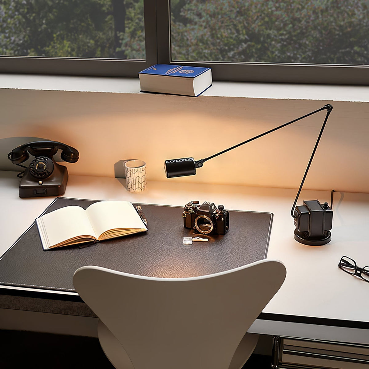 Orvyn minimalistisk bordlampe