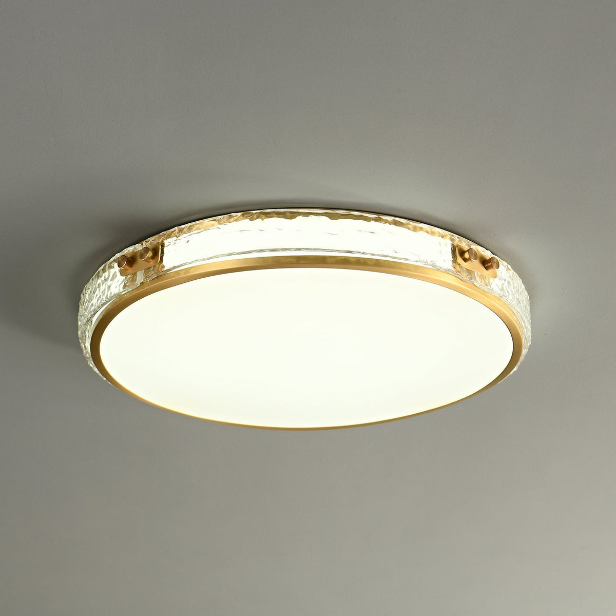 Candeeiro de teto moderno minimalista de vidro