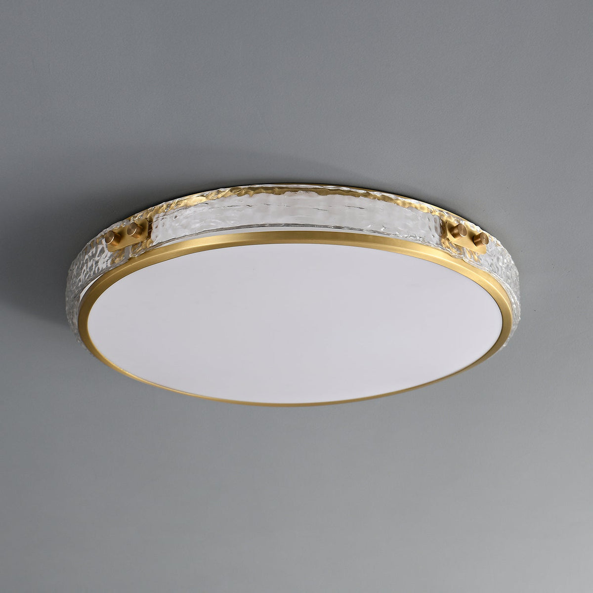 Candeeiro de teto moderno minimalista de vidro
