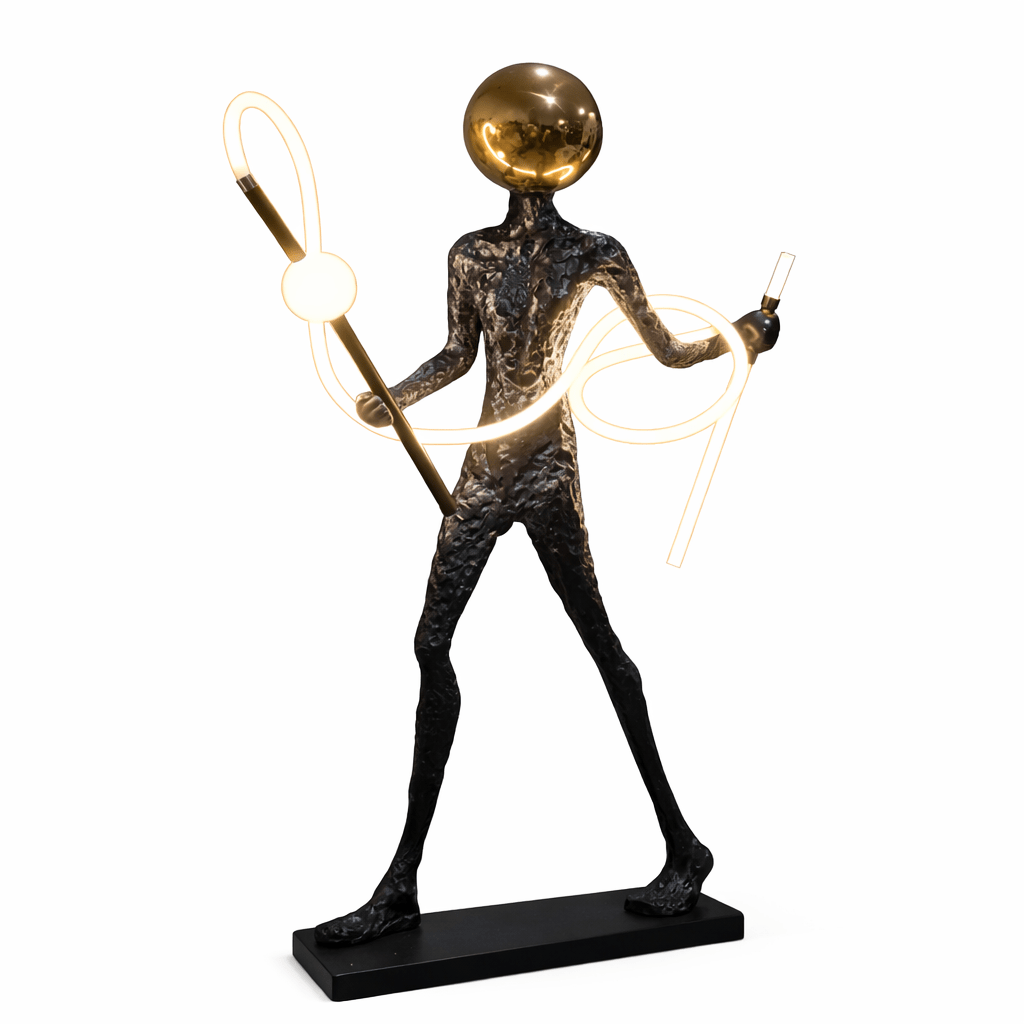 Candeeiro escultural Luminous Voyager