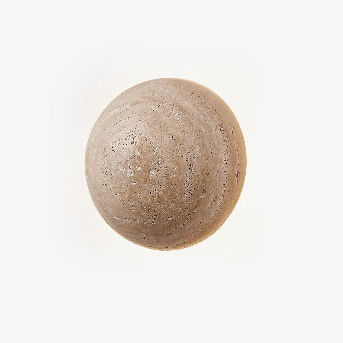 Vexael minimalistisk vägglampa i travertin