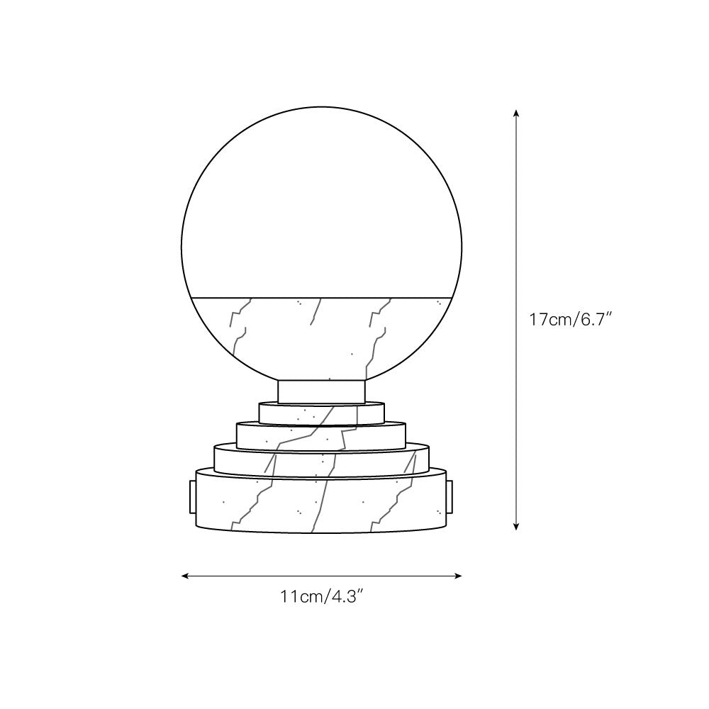 Tinarea bordlampe