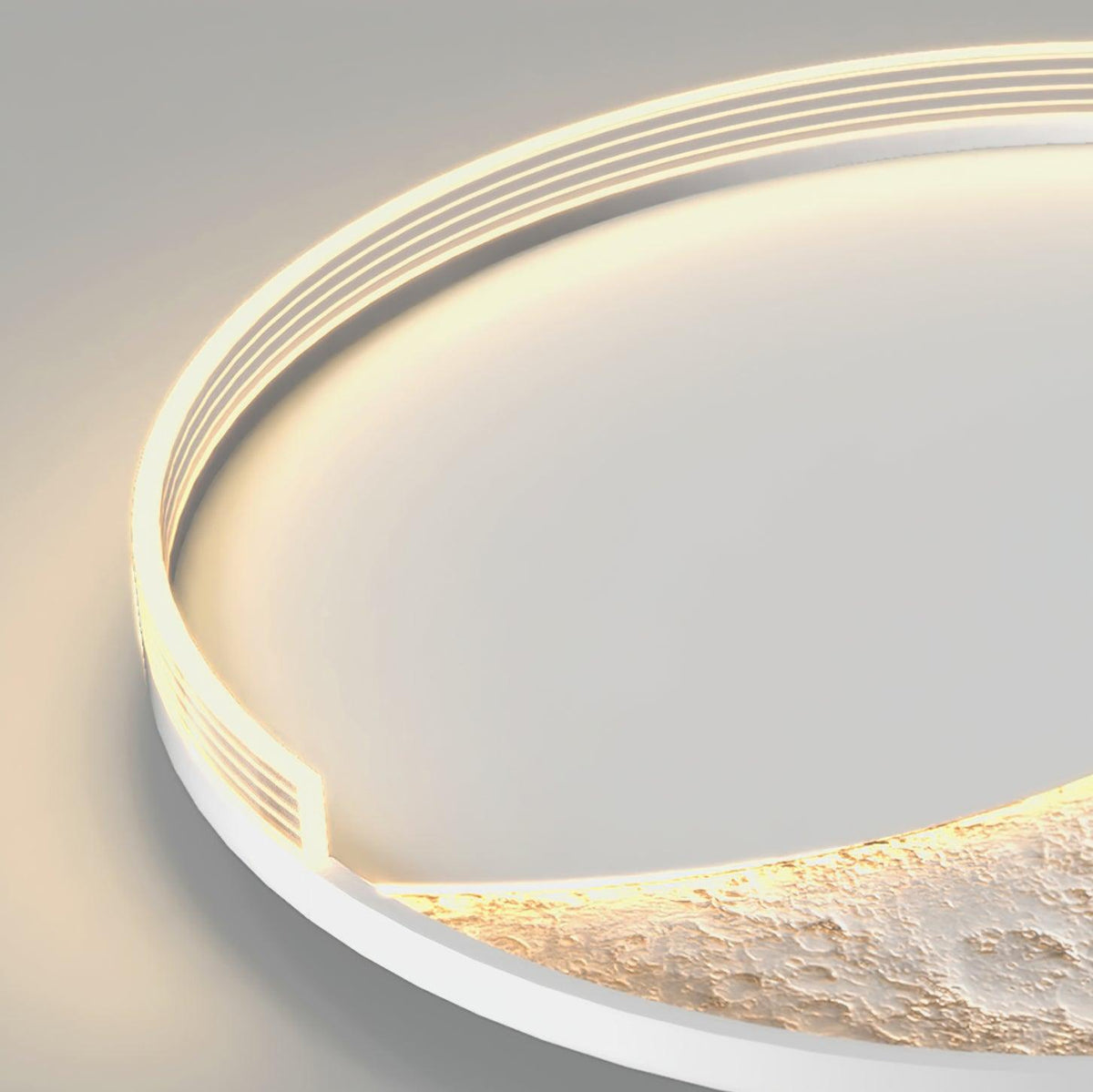 Syvine nordisk kunst Luna LED-loftlampe