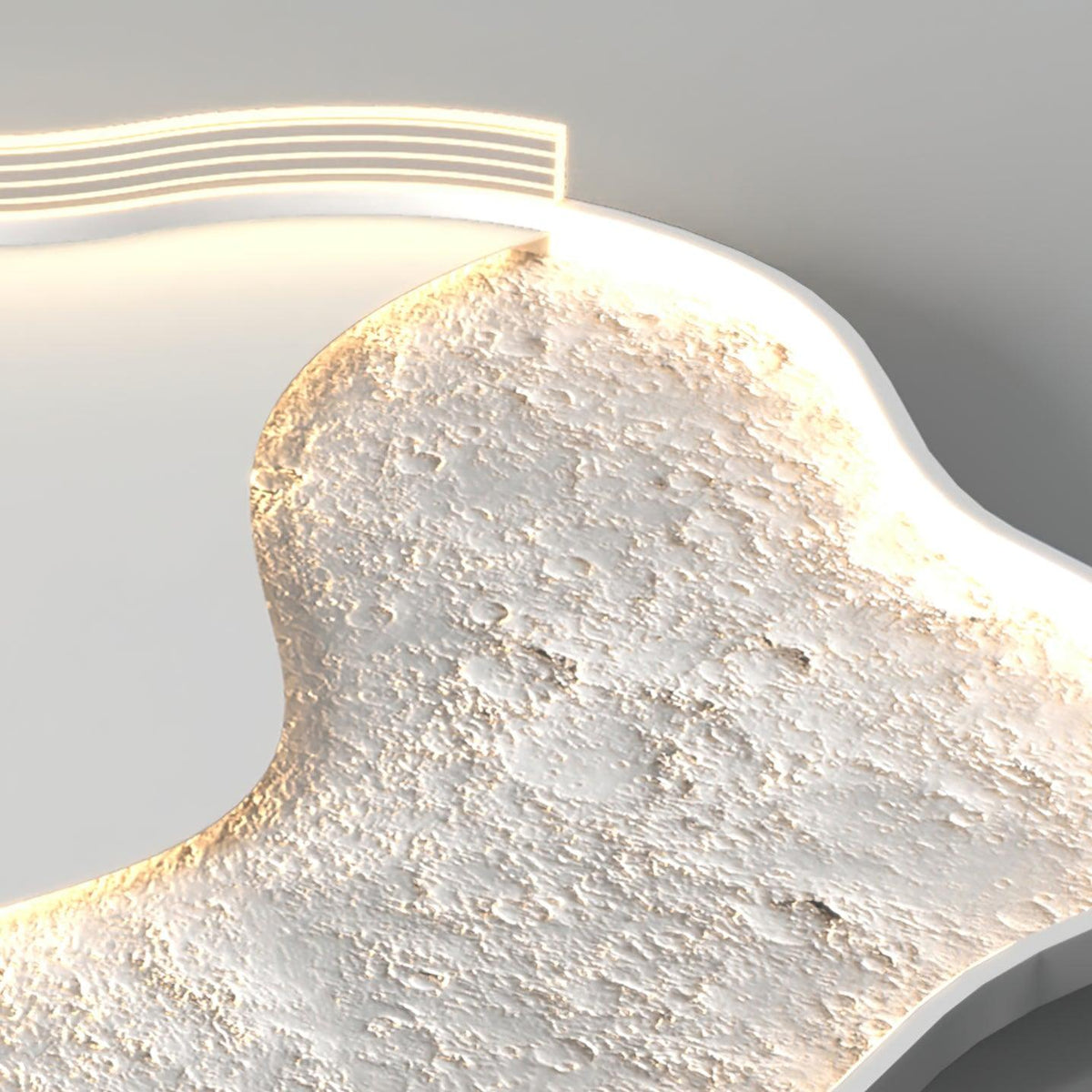 Syvine nordisk kunst Luna LED-loftlampe