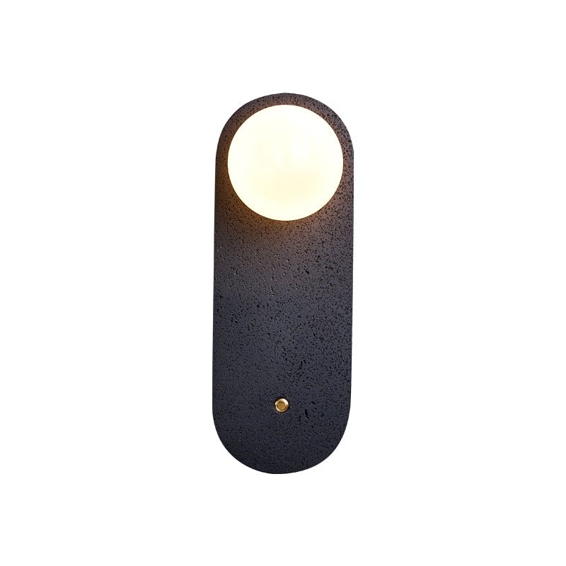 Candeeiro de parede Taveella Black Travertine Hearth