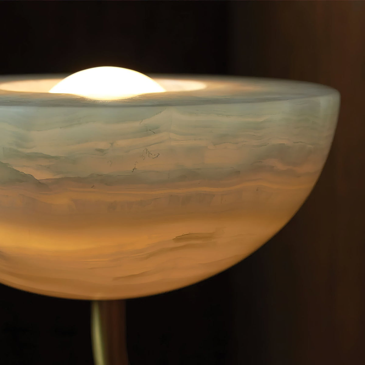 Hartvik Duo pendellampa i alabaster