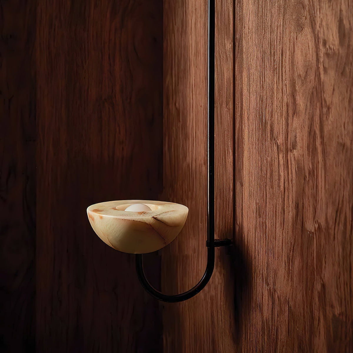 Hartvik Duo pendellampa i alabaster