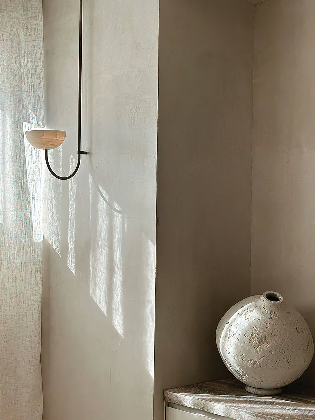 Hartvik Duo pendellampa i alabaster