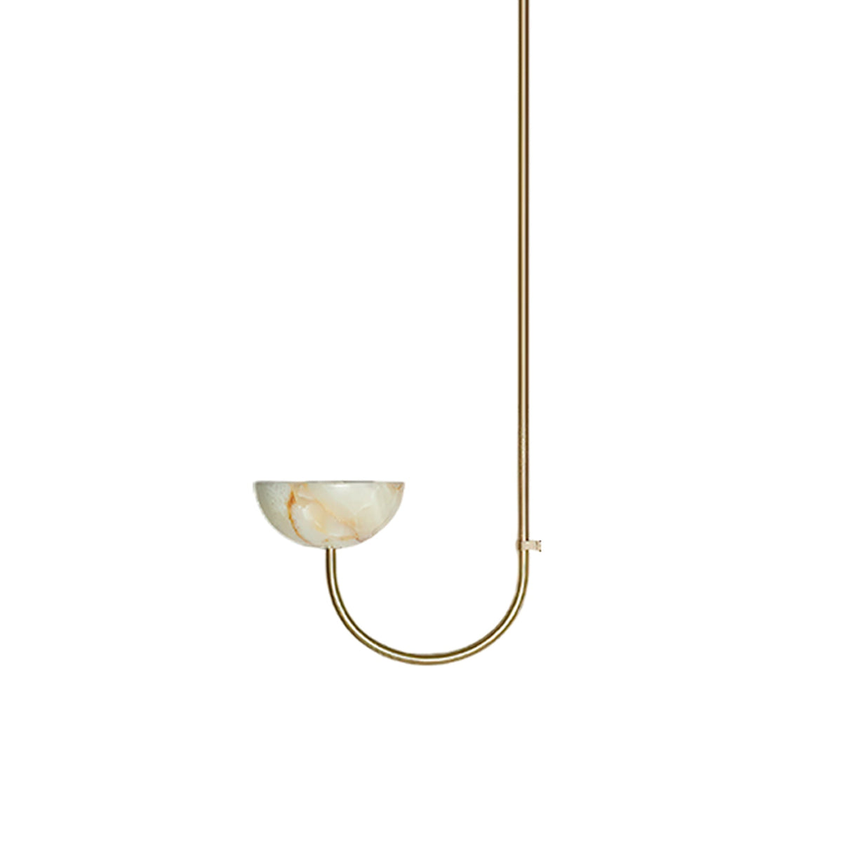 Hartvik Duo pendellampa i alabaster