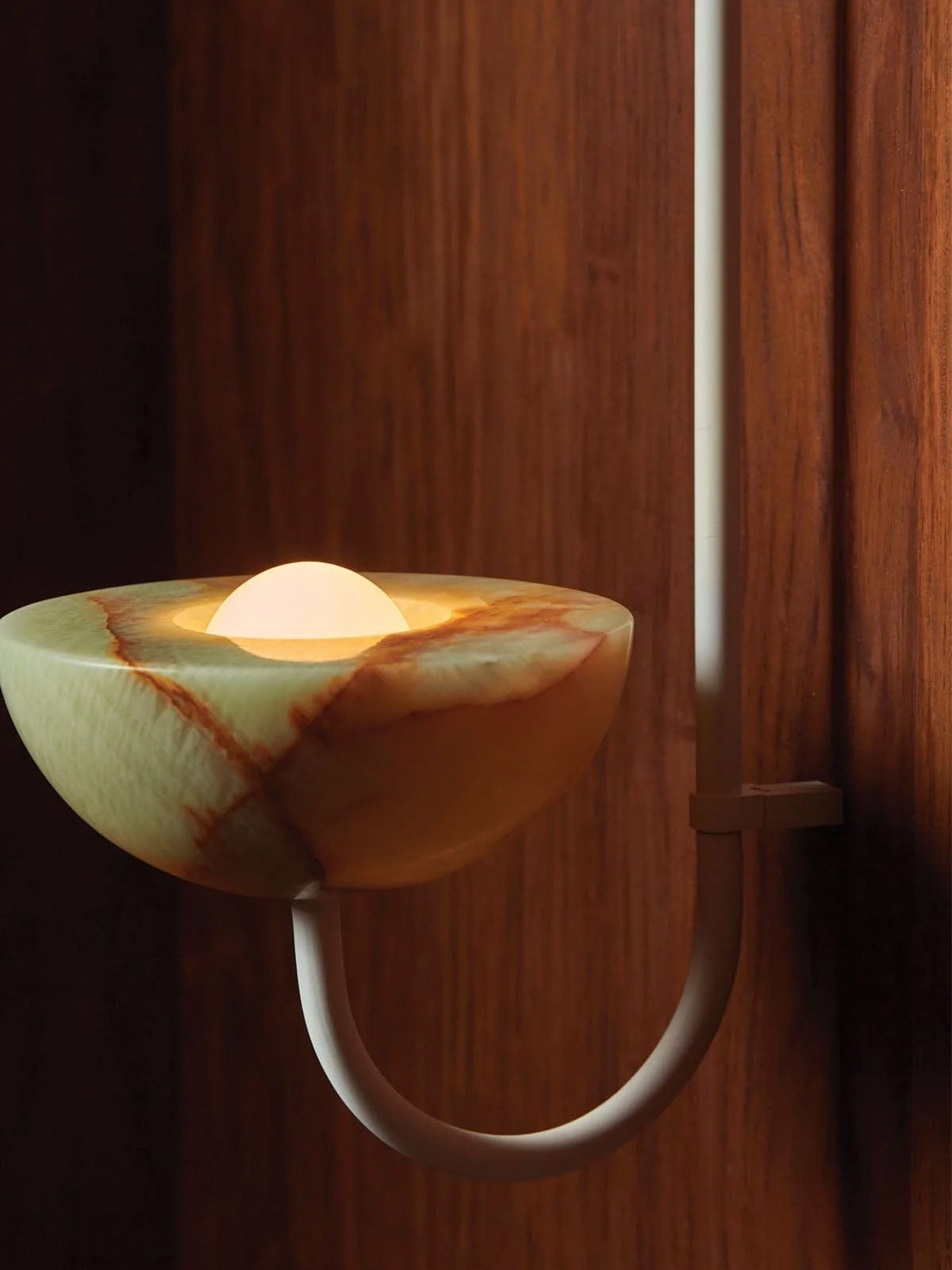 Hartvik Duo pendellampa i alabaster