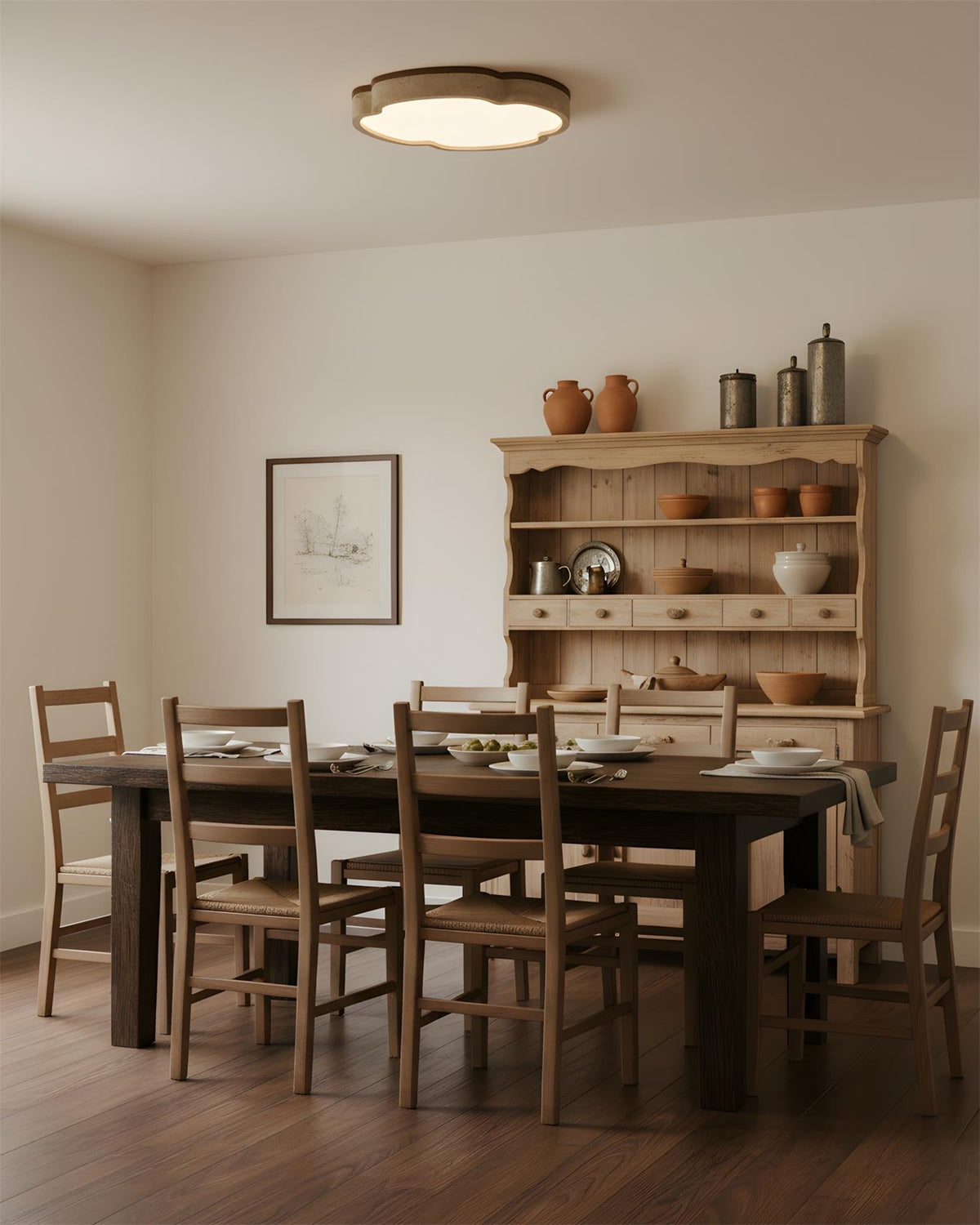 Selivira Flush Mount Ceiling Lamp