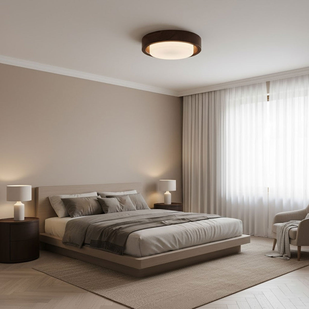 Terienine Lunor-ringloftlampe