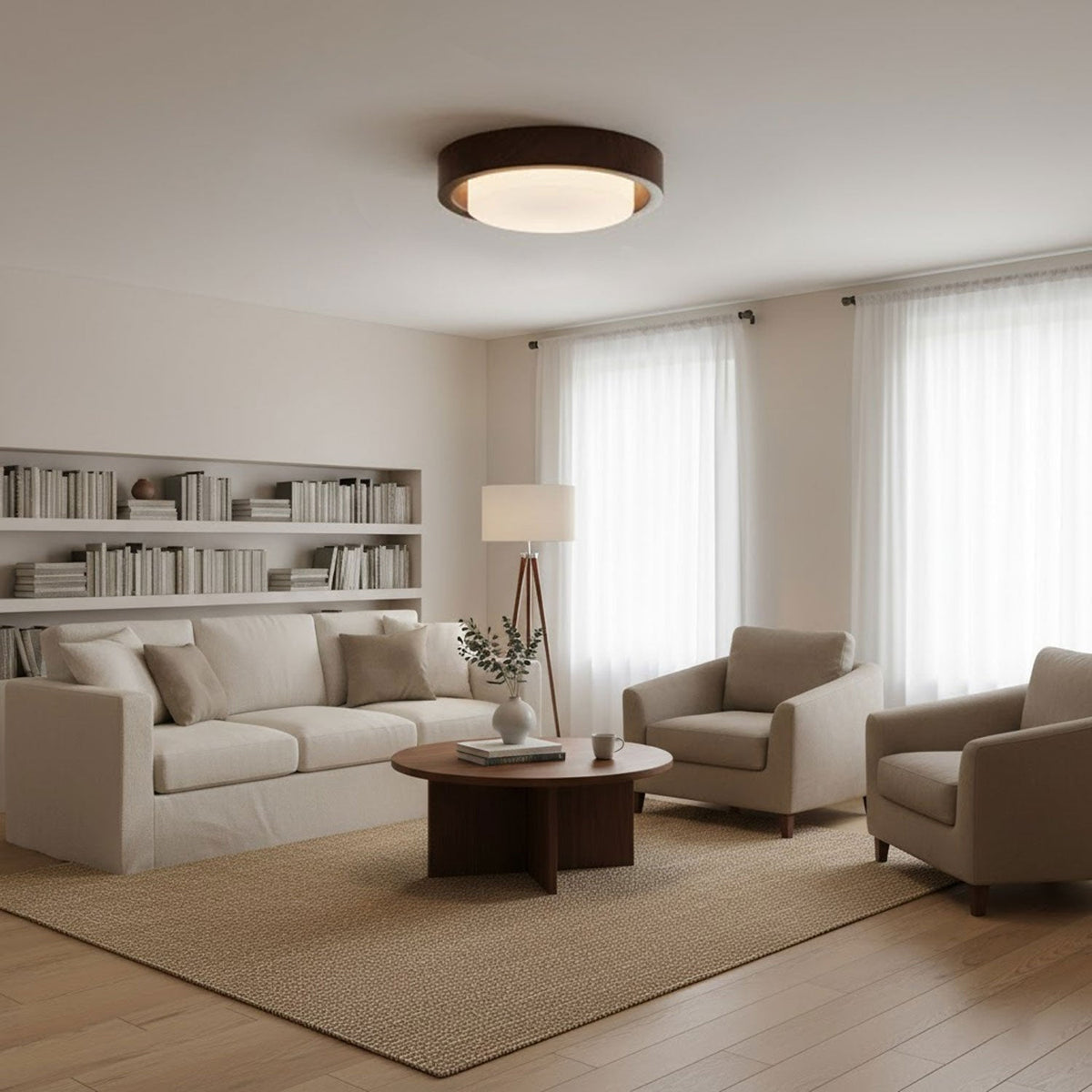 Terienine Lunor-ringloftlampe