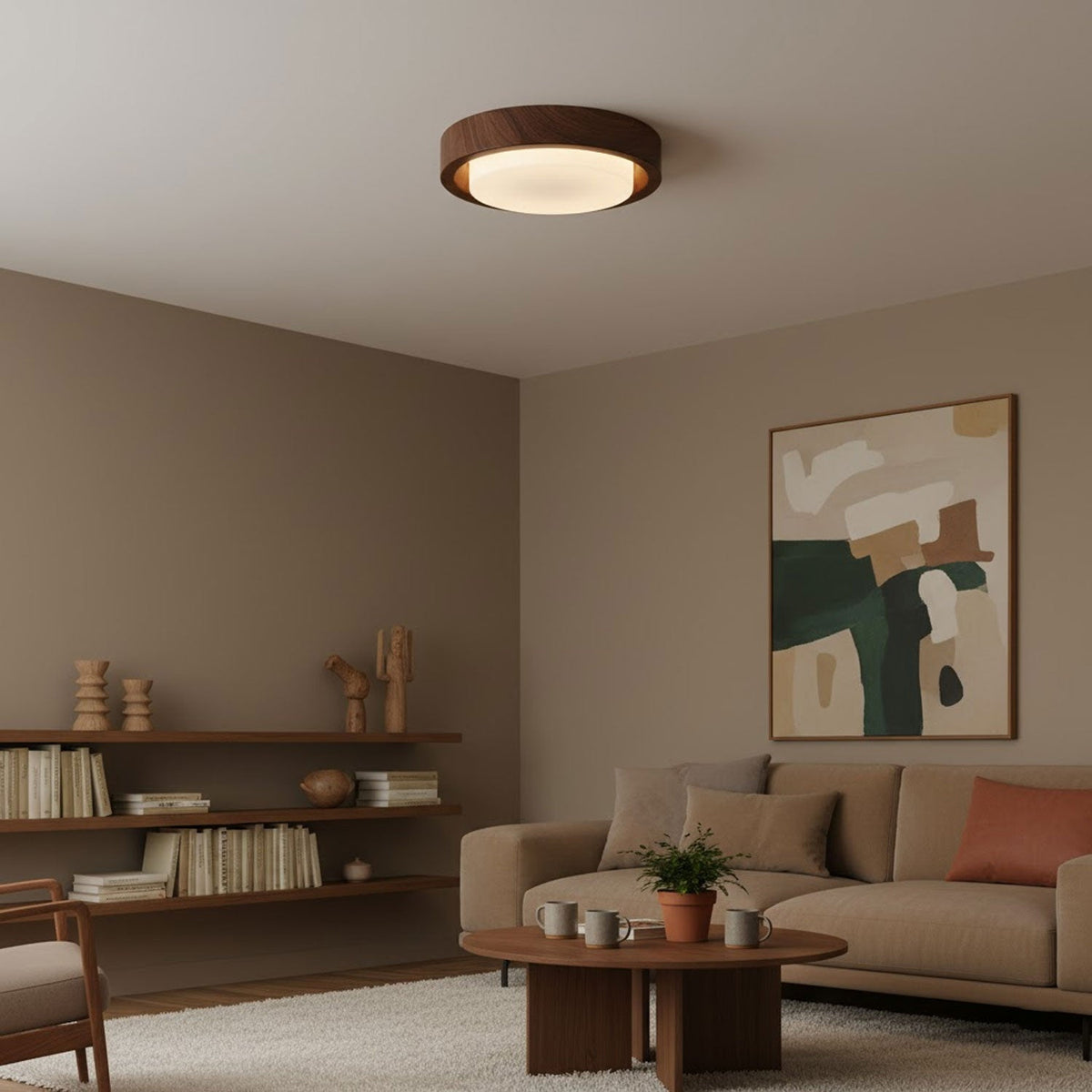 Terienine Lunor-ringloftlampe