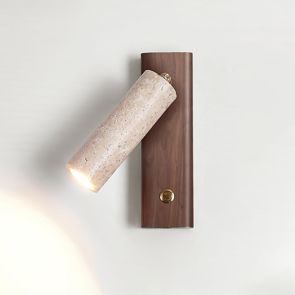 Valeaya-lieriömäinen travertiiniseinävalaisin, kohdevalo