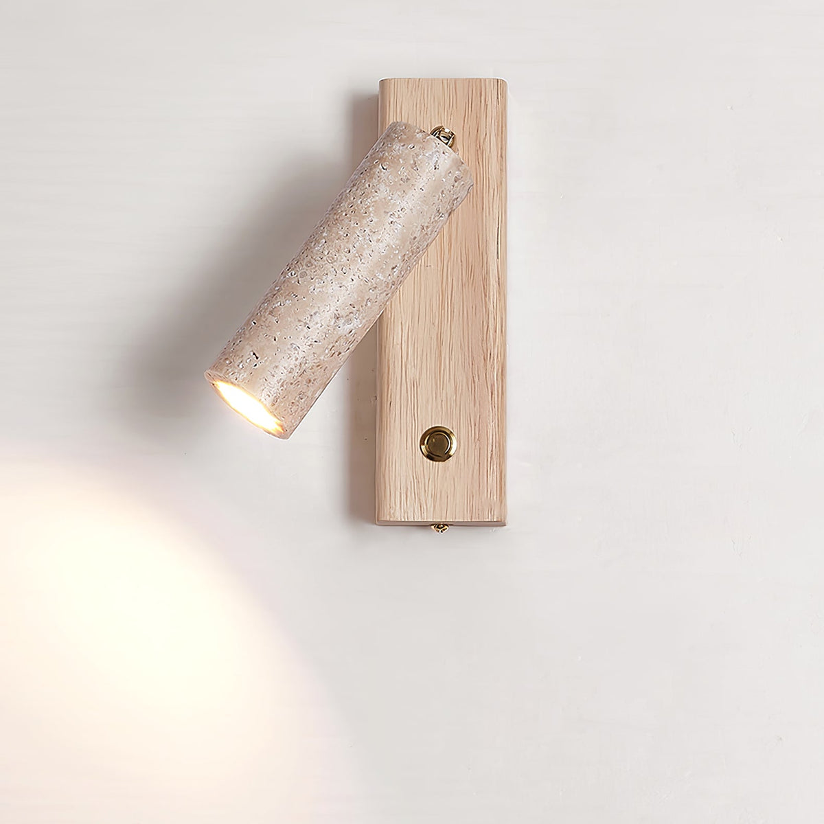 Valeaya-lieriömäinen travertiiniseinävalaisin, kohdevalo