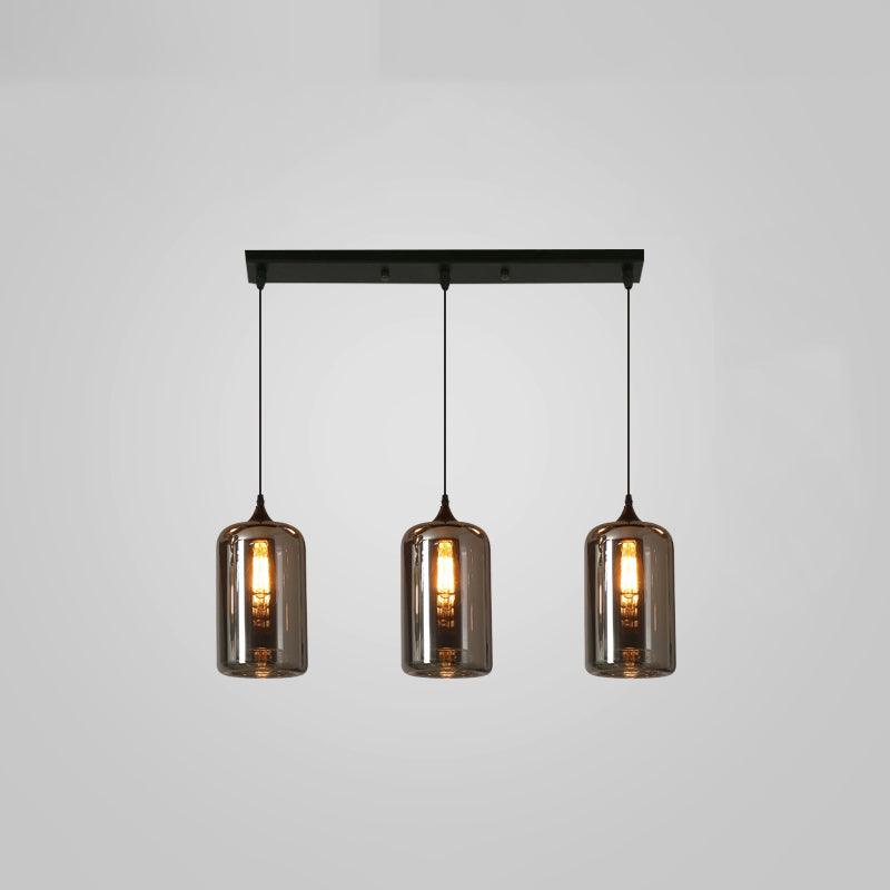 Tevely industrielt elegant pendel i glas