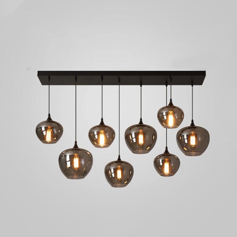 Tevely industrielt elegant pendel i glas