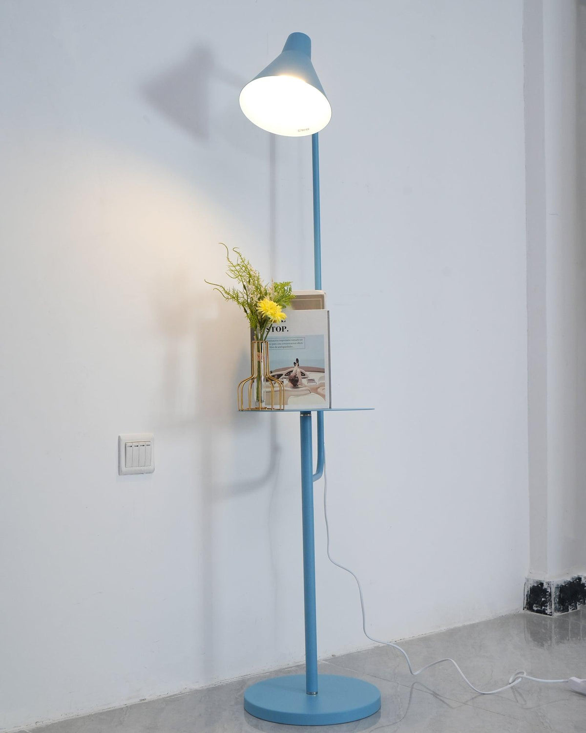 Nerylon gulvlampe, macaroon