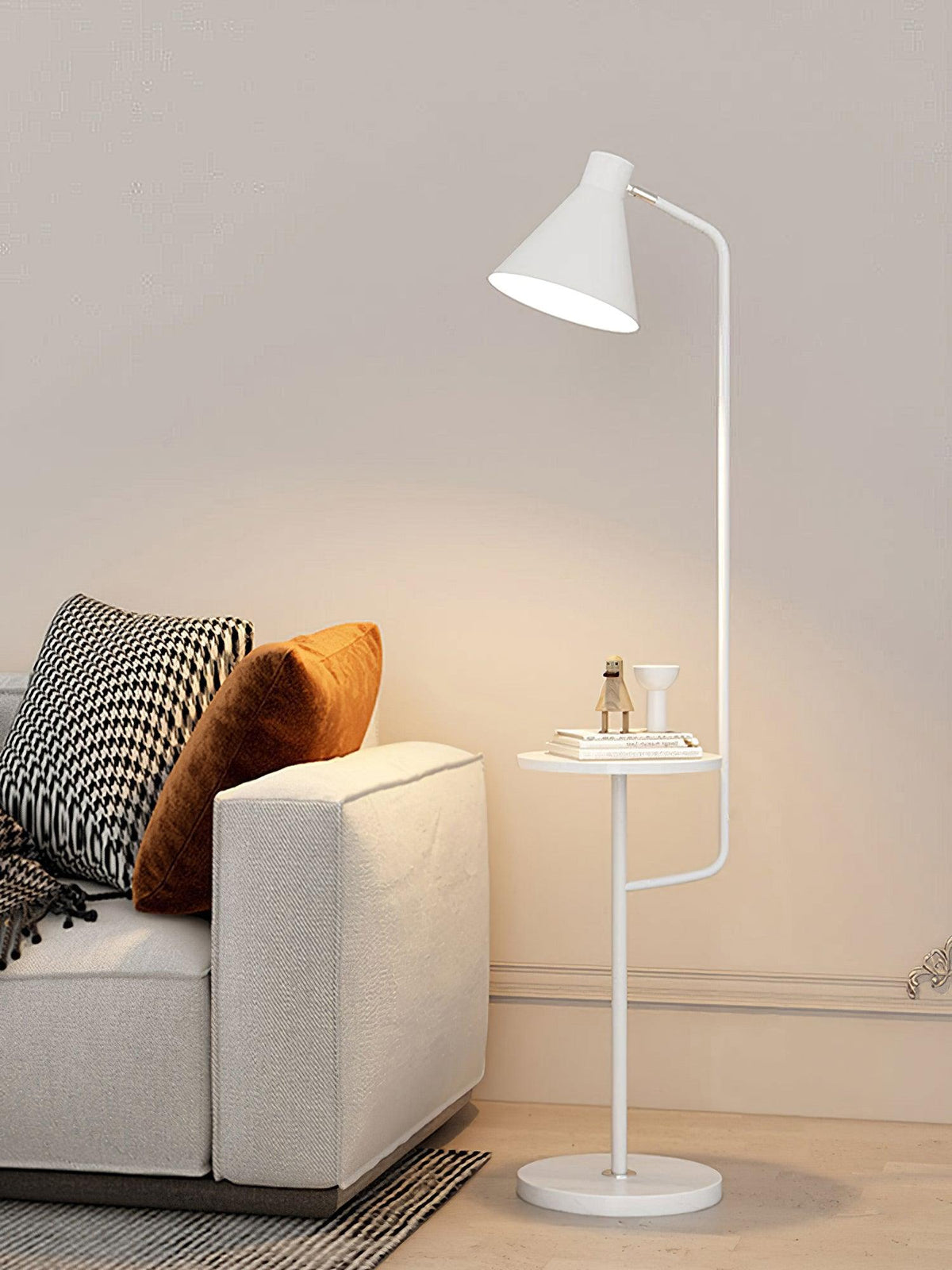 Nerylon gulvlampe, macaroon