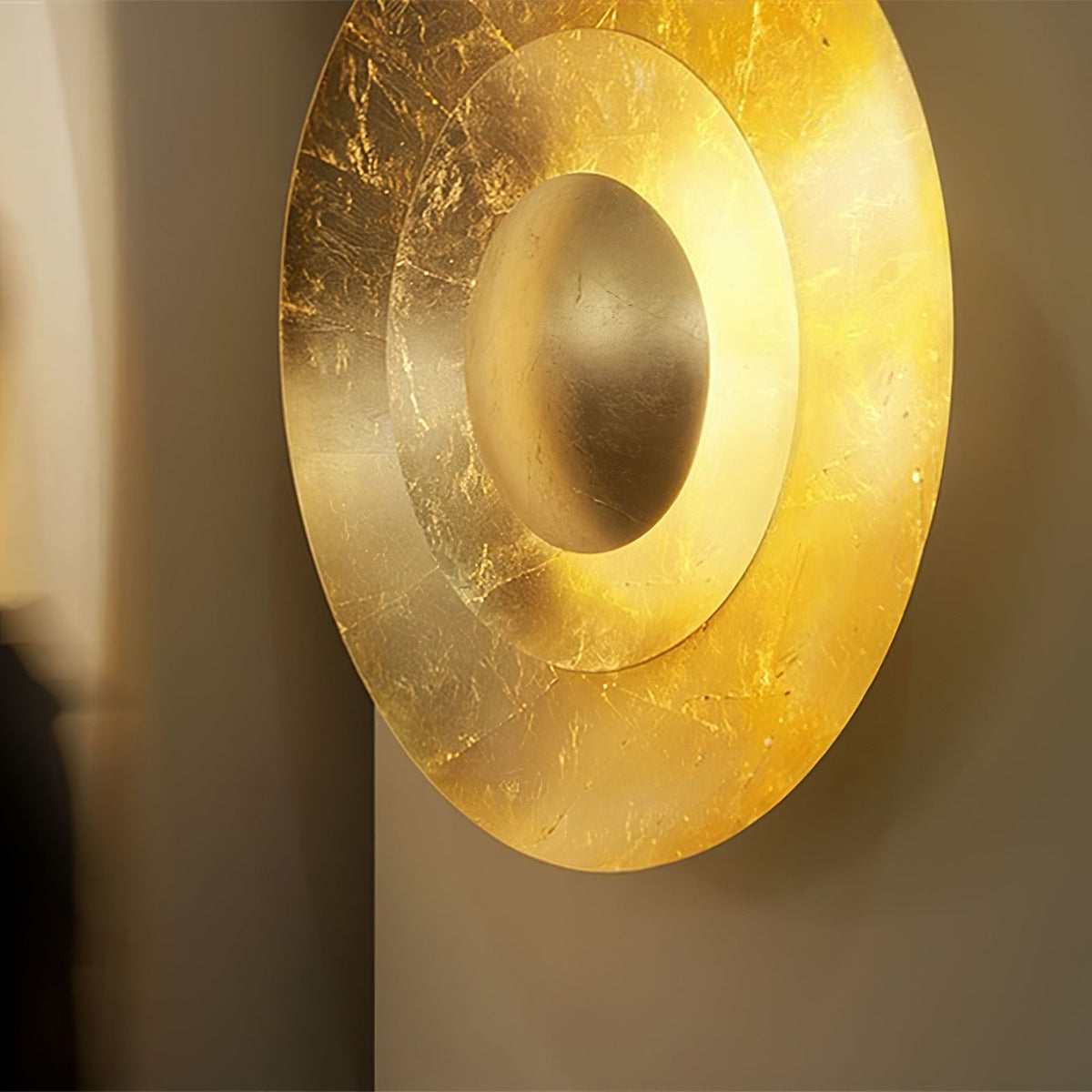 Solaris vintagevæglampe med folie