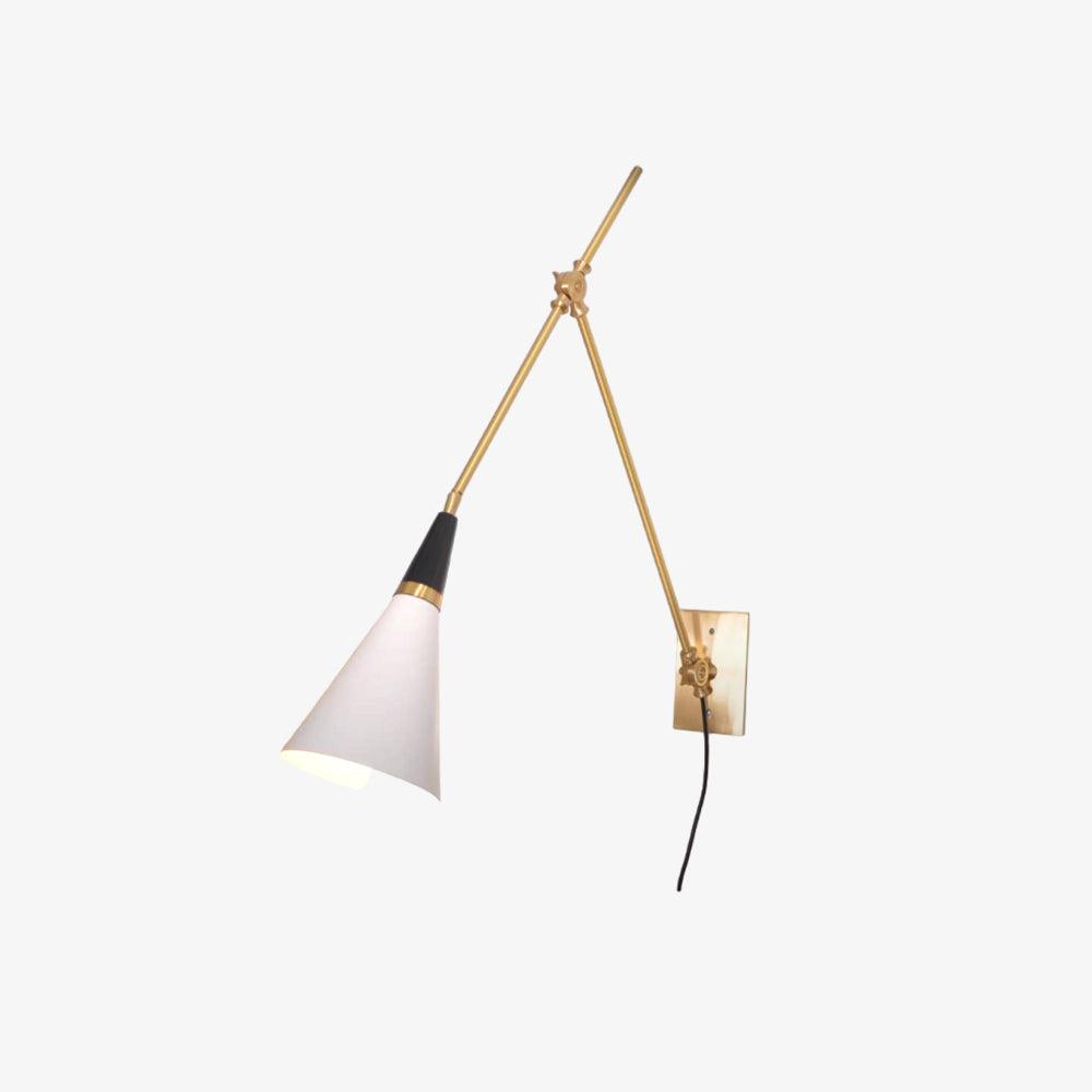 Orvenia moderne minimalistisk væglampe med stik