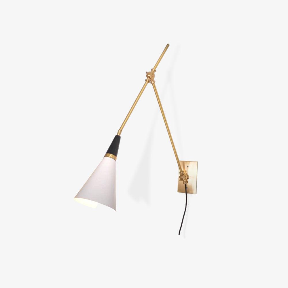 Orvenia moderne minimalistisk væglampe med stik