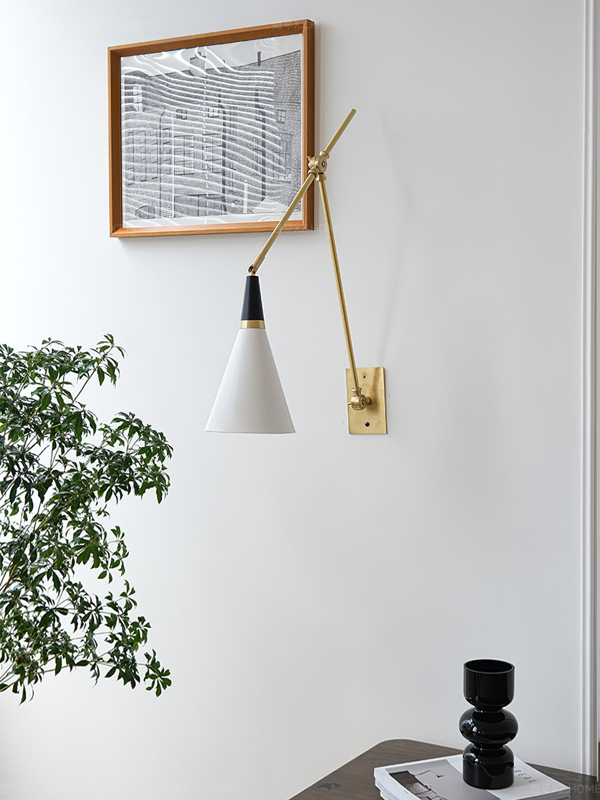 Isro vintage industriel glasvæglampe
