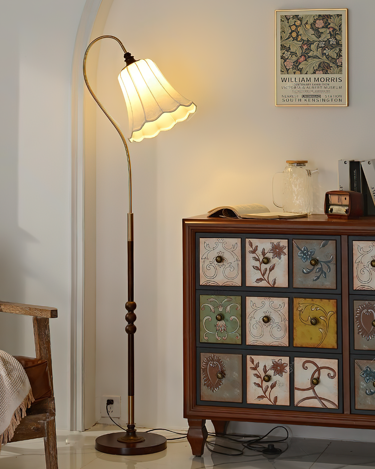 Tuliple-gulvlampe