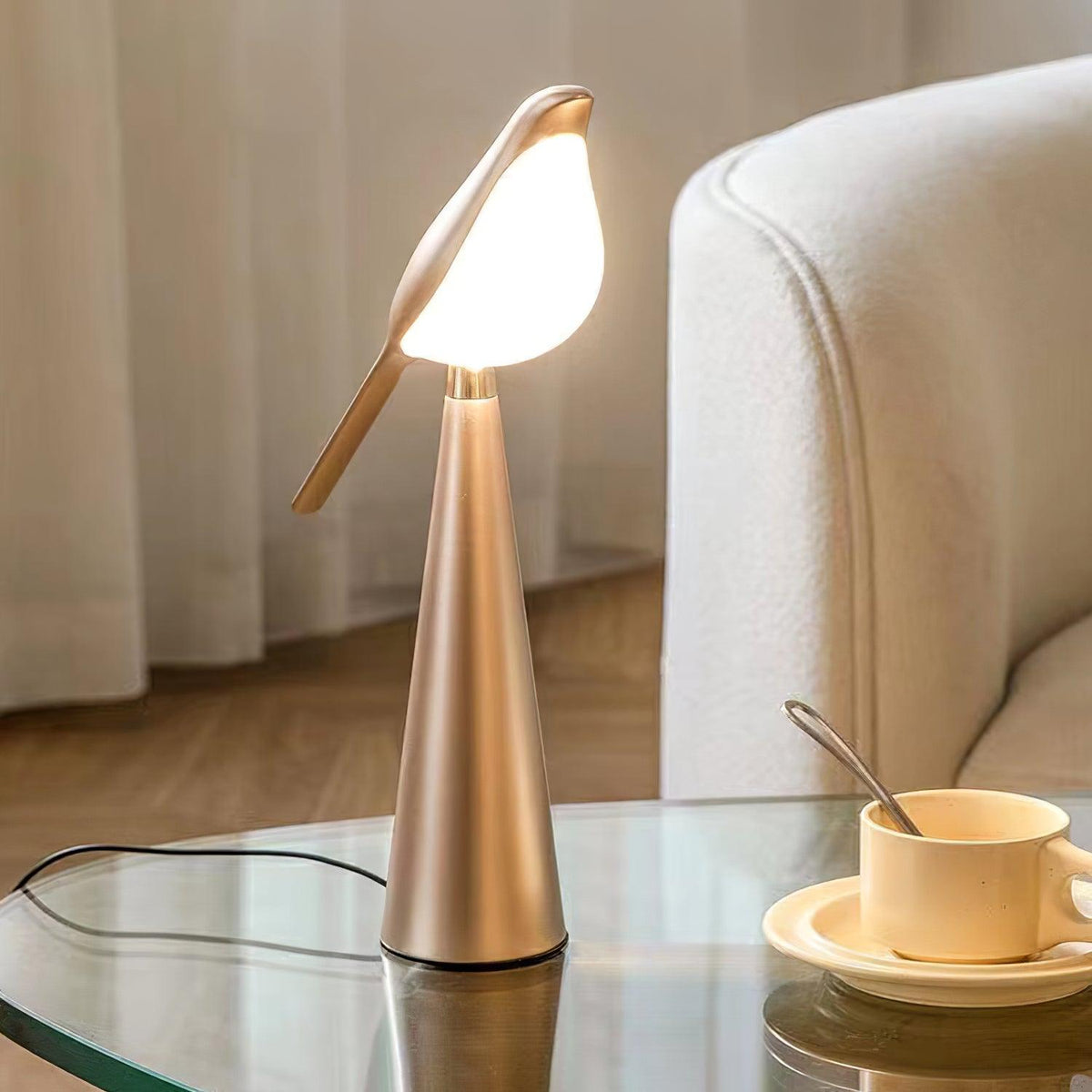 Selenaine moderne bordlampe