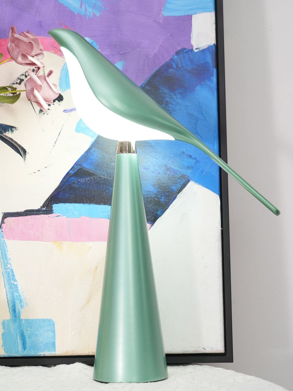 Selenaine moderne bordlampe