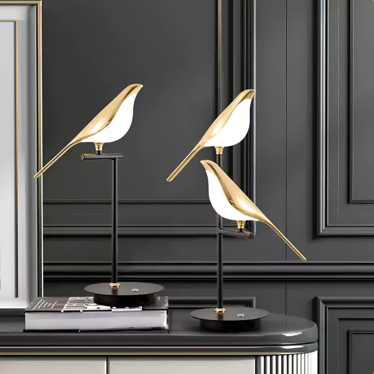 Velare fantasifull bordslampa i akryl