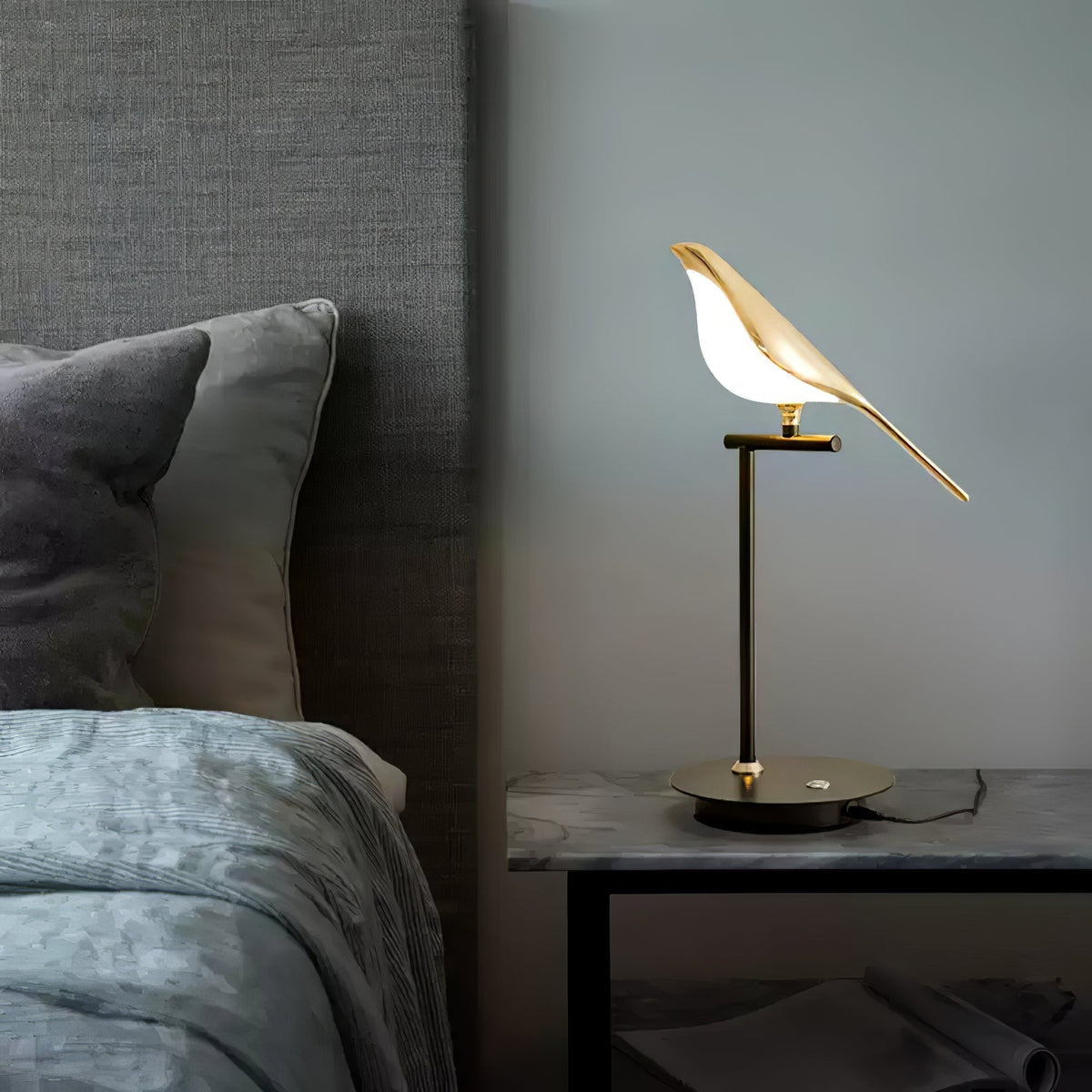 Velare fantasifull bordslampa i akryl