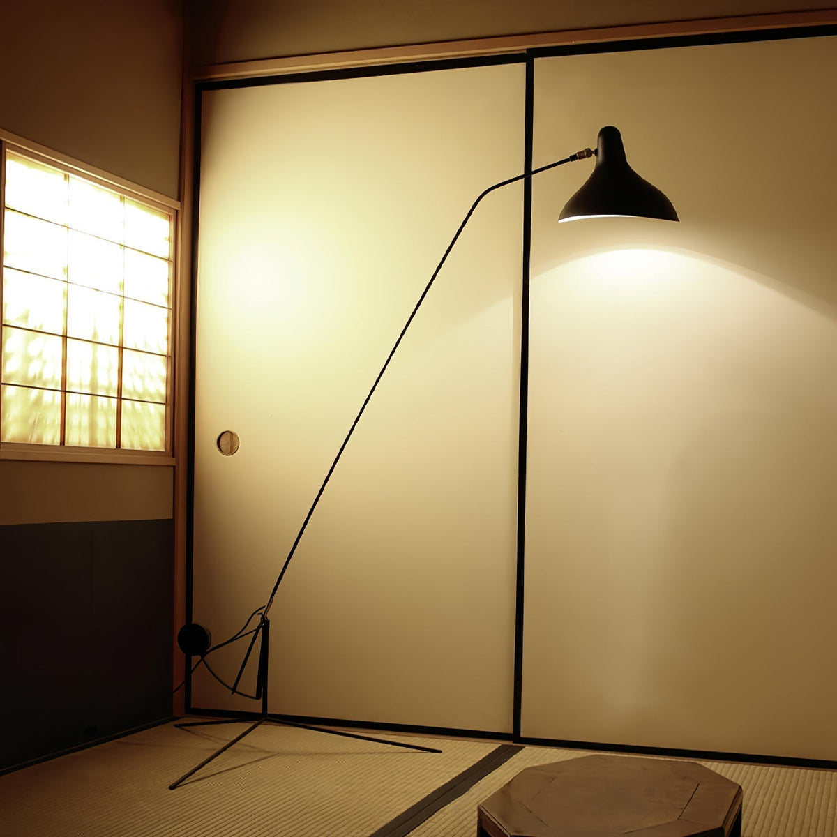 ArcMotion gulvlampe med mantisarm