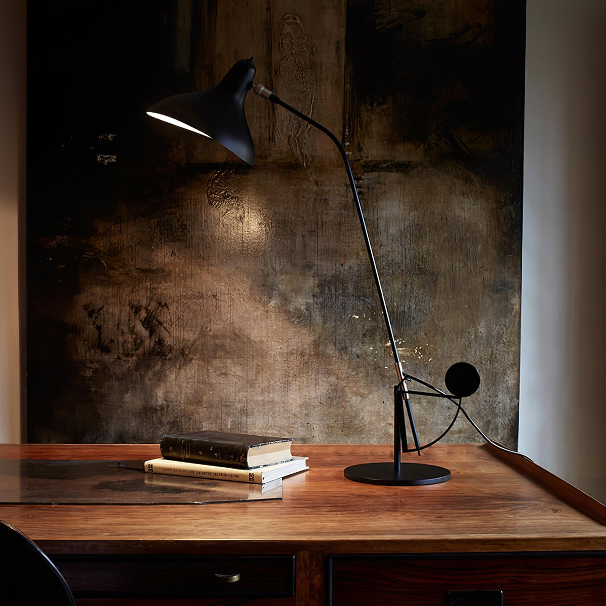 Sfera industriell bordslampa