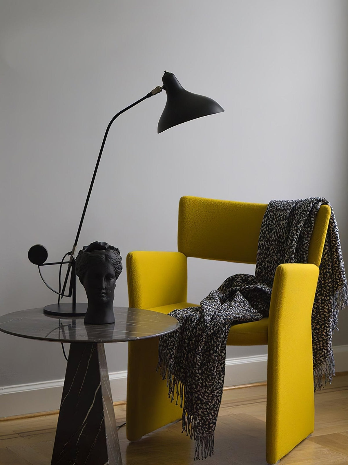 Sfera industriell bordslampa