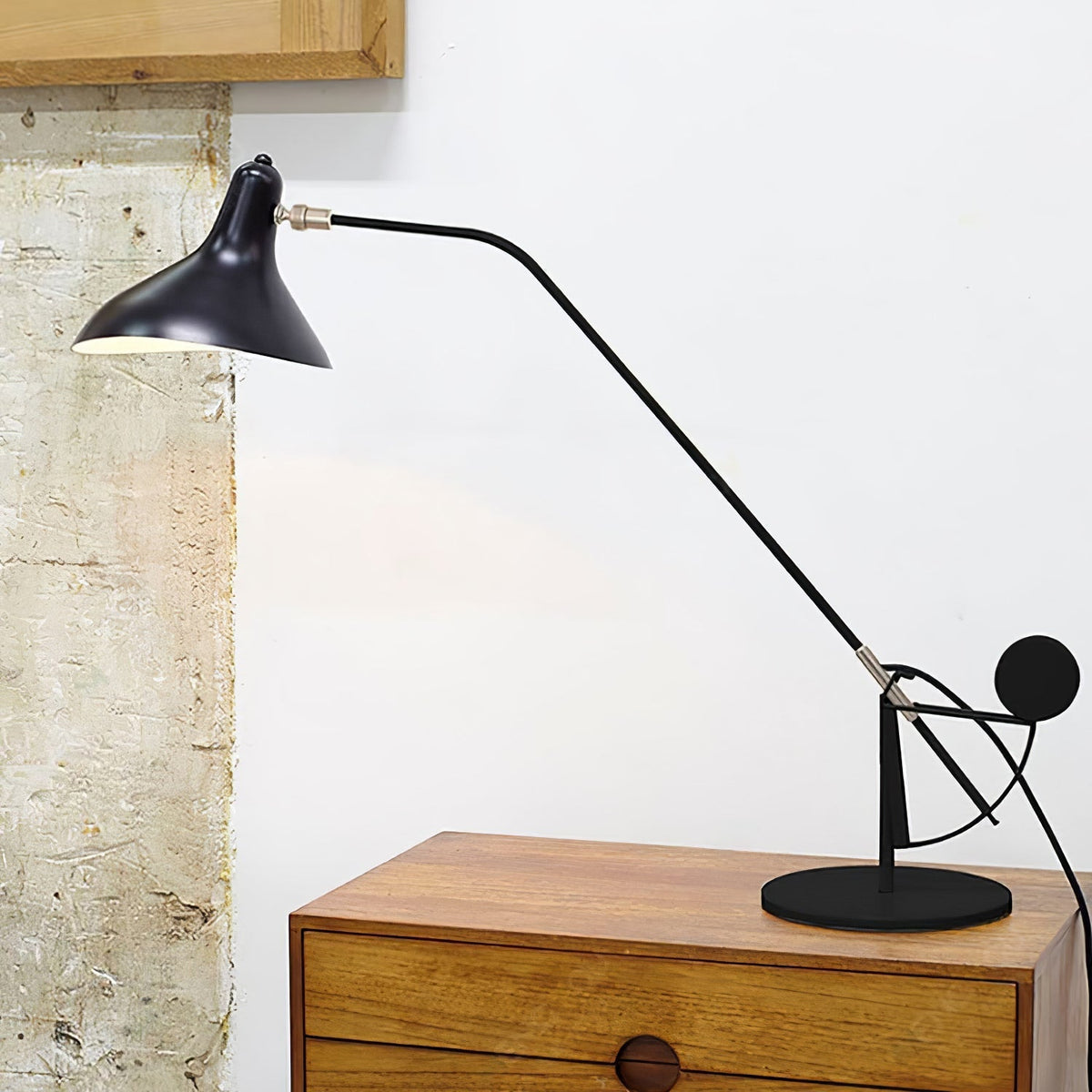 Sfera industriell bordslampa