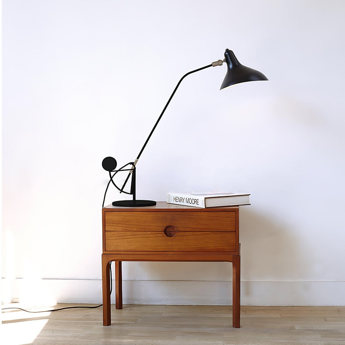 Sfera industriell bordslampa