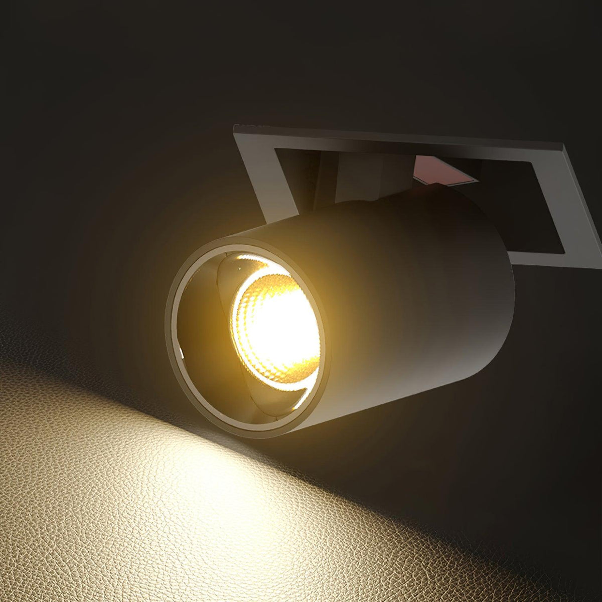 Dia loftlampe med sort spotlight til stuen