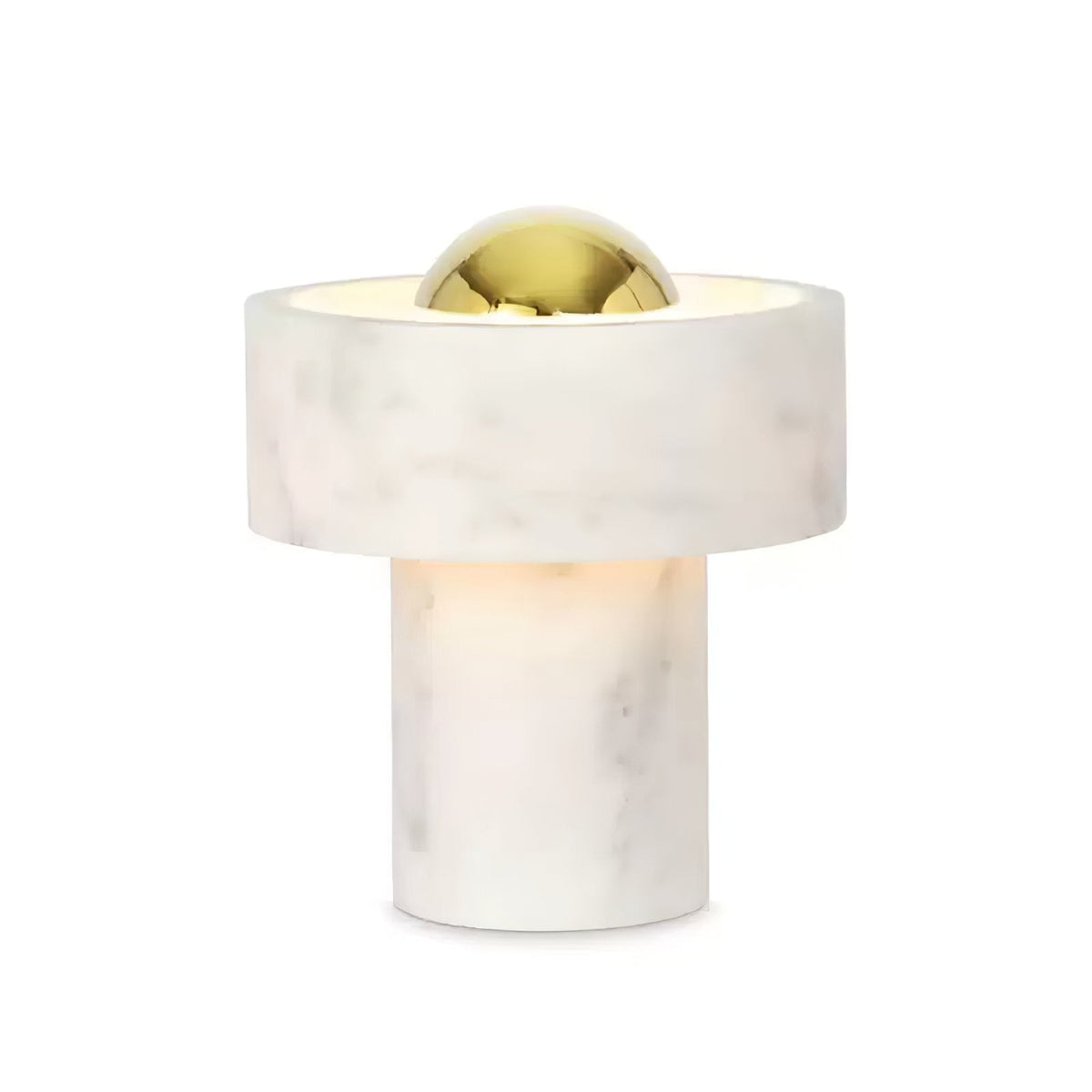 Petoaine bordslampa med marmoraura