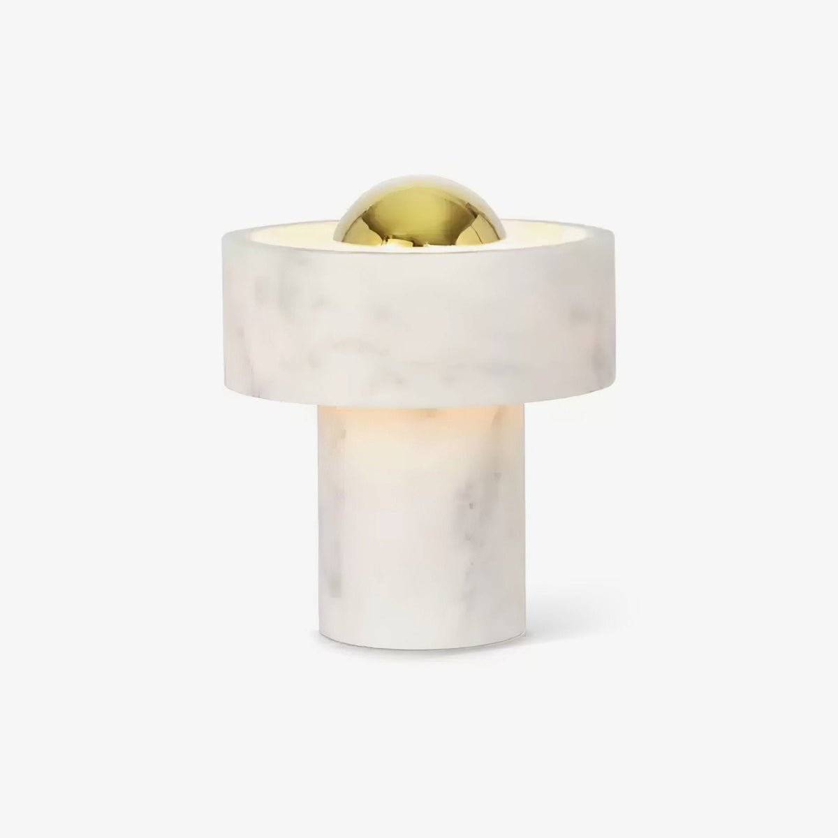 Petoaine bordslampa med marmoraura