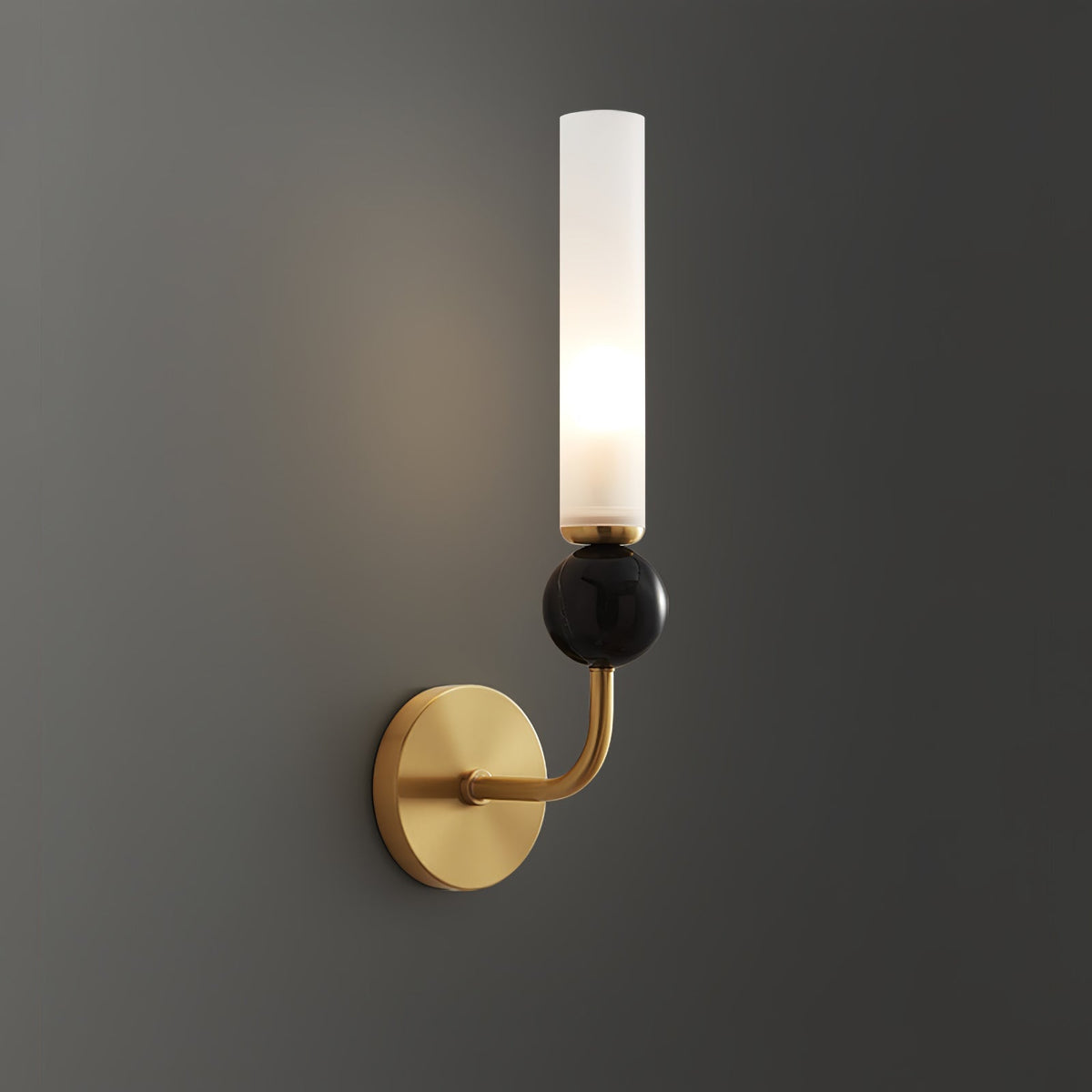 Dulane modern minimalistisk vertikal vägglampa i marmor